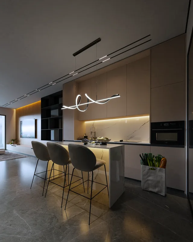 Ambiance 5 de l'appartement F3-B, Résidence Prestigia 2