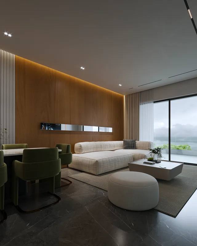 Ambiance 2 de l'appartement F3-A, Résidence Prestigia 2